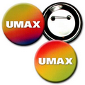 2" Diameter Button w/ Changing Colors Lenticular Effects - Yellow/Red/Blue (Imprinted)